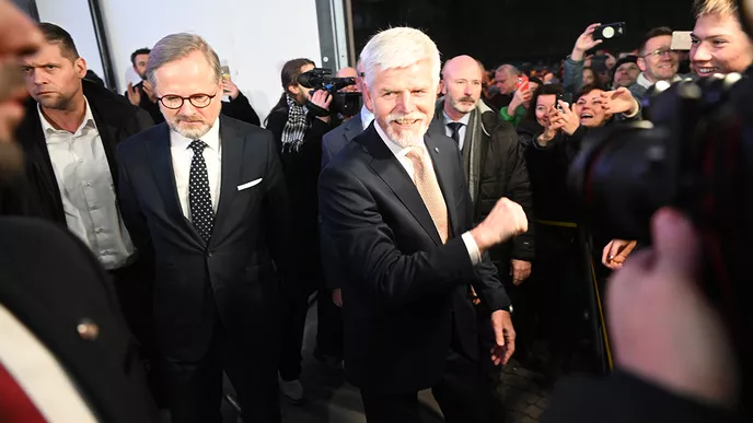 Společná tisková konference: Prezident a premiér o klíčových otázkách země